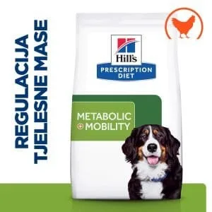 Hill's Prescription Diet Metabolic + Mobility Hrana za Pse s Piletinom 12 kg