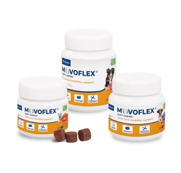 movoflex s soft chews 30 unidades salud articular de perros